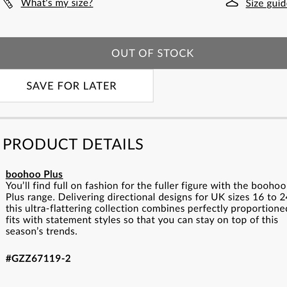 NWT BOOHOO COBALT COWL NECK WIDE LEG JUMPSUIT SIZE 22 - Picture 3 of 4